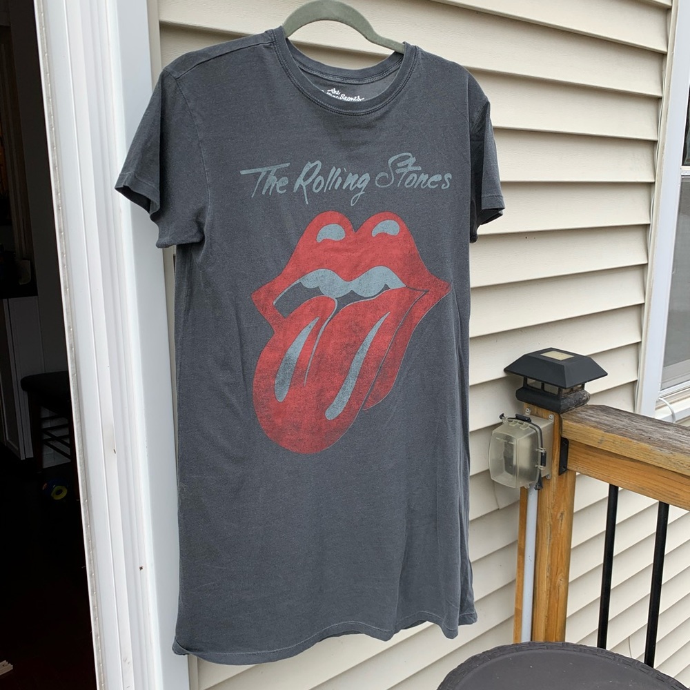 Rolling Stones shirt dress from AE Small